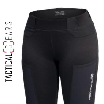 PENTAGON ARETE DAMEN LEGGINGS K05062-01 SCHWARZ